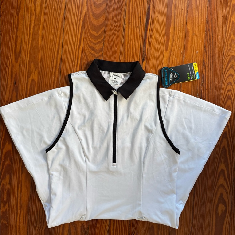 Callaway White and Black Women's Dress - Picture 9 of 9